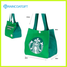 Logo Druck Non Woven Griff Kühltasche Rbc-076